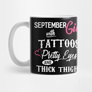 September Girl With Tattoos Mug